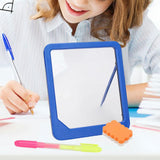 Maxbell Writing Board Handwriting Early Math Educational Toy for Toddler Students blue