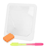 Maxbell Writing Board Handwriting Early Math Educational Toy for Toddler Students white