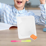 Maxbell Writing Board Handwriting Early Math Educational Toy for Toddler Students white