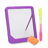 Maxbell Writing Board Handwriting Early Math Educational Toy for Toddler Students violet