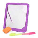 Maxbell Writing Board Handwriting Early Math Educational Toy for Toddler Students violet