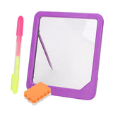 Maxbell Writing Board Handwriting Early Math Educational Toy for Toddler Students violet