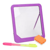 Maxbell Writing Board Handwriting Early Math Educational Toy for Toddler Students violet