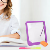 Maxbell Writing Board Handwriting Early Math Educational Toy for Toddler Students violet