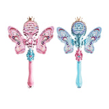 Maxbell Light up Princess Wands Light up Toy for Halloween Birthday Gift Photo Props Pink