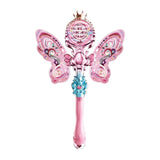 Maxbell Light up Princess Wands Light up Toy for Halloween Birthday Gift Photo Props Pink