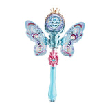 Maxbell Light up Princess Wands Light up Toy for Halloween Birthday Gift Photo Props Blue