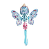 Maxbell Light up Princess Wands Light up Toy for Halloween Birthday Gift Photo Props Blue