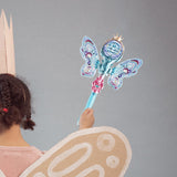 Maxbell Light up Princess Wands Light up Toy for Halloween Birthday Gift Photo Props Blue