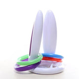 Maxbell Easter Inflatable Bunny Ears Rings Toss Game for Lawn Activities Party Favor