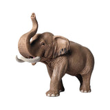 Maxbell Mini Elephant Model Action Figure Decor Lifelike for Home Shelf Children