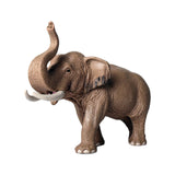 Maxbell Mini Elephant Model Action Figure Decor Lifelike for Home Shelf Children