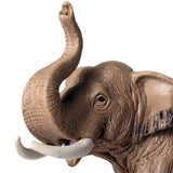 Maxbell Mini Elephant Model Action Figure Decor Lifelike for Home Shelf Children