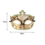 Maxbell Mardi Gras Masquerade Mask Costumes Accessory for Photo Prop Party Carnival Black