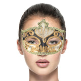 Maxbell Mardi Gras Masquerade Mask Costumes Accessory for Photo Prop Party Carnival Black