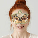 Maxbell Mardi Gras Masquerade Mask Costumes Accessory for Photo Prop Party Carnival Black