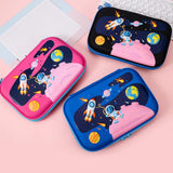Maxbell 3D Pencil Bags Pen Bag Stationery Pouch Pen Marker Holder for Birthday Gifts Black