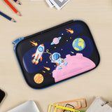 Maxbell 3D Pencil Bags Pen Bag Stationery Pouch Pen Marker Holder for Birthday Gifts Black