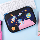 Maxbell 3D Pencil Bags Pen Bag Stationery Pouch Pen Marker Holder for Birthday Gifts Black