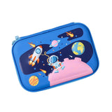 Maxbell 3D Pencil Bags Pen Bag Stationery Pouch Pen Marker Holder for Birthday Gifts Blue