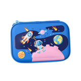 Maxbell 3D Pencil Bags Pen Bag Stationery Pouch Pen Marker Holder for Birthday Gifts Blue