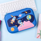 Maxbell 3D Pencil Bags Pen Bag Stationery Pouch Pen Marker Holder for Birthday Gifts Blue