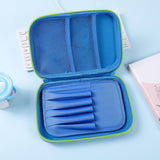 Maxbell 3D Pencil Bags Pen Bag Stationery Pouch Pen Marker Holder for Birthday Gifts Blue