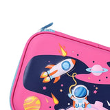 Maxbell 3D Pencil Bags Pen Bag Stationery Pouch Pen Marker Holder for Birthday Gifts Rose Red