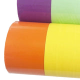 Maxbell 6 Pieces Candy Color Tape 25mx4.8cm for Party Favor Adult