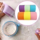 Maxbell 6 Pieces Candy Color Tape 25mx4.8cm for Party Favor Adult
