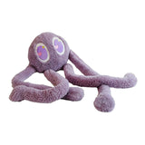 Maxbell Soft Long Legs Octopus Doll Stuffed Animal Plush Toy for Home Bedroom Decor Violet 1m