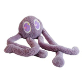 Maxbell Soft Long Legs Octopus Doll Stuffed Animal Plush Toy for Home Bedroom Decor Violet 1m