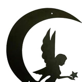 Maxbell Fairy Silhouette Statue Silhouette Wall Art for Dining Room Porch Table