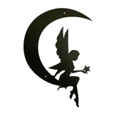 Maxbell Fairy Silhouette Statue Silhouette Wall Art for Dining Room Porch Table