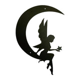 Maxbell Fairy Silhouette Statue Silhouette Wall Art for Dining Room Porch Table