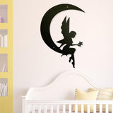 Maxbell Fairy Silhouette Statue Silhouette Wall Art for Dining Room Porch Table