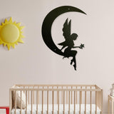 Maxbell Fairy Silhouette Statue Silhouette Wall Art for Dining Room Porch Table