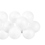 Maxbell Craft White Foam Ball Smooth DIY for Crafting Wedding Flower Arrangement 15pcs 100mm