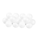 Maxbell Craft White Foam Ball Smooth DIY for Crafting Wedding Flower Arrangement 15pcs 100mm