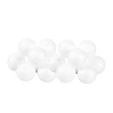 Maxbell Craft White Foam Ball Smooth DIY for Crafting Wedding Flower Arrangement 15pcs 100mm