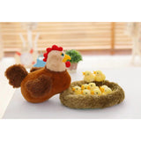 Maxbell Simulation Large Hen Chick Sculpture for Easter Sunday Courtyard Decorative style A