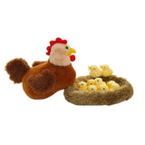 Maxbell Simulation Large Hen Chick Sculpture for Easter Sunday Courtyard Decorative style A