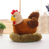 Maxbell Simulation Large Hen Chick Sculpture for Easter Sunday Courtyard Decorative style A