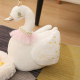 Maxbell Animal Plush Toy Swan Sculpture Cute for Easter Outdoor Indoor Decorative