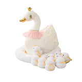 Maxbell Animal Plush Toy Swan Sculpture Cute for Easter Outdoor Indoor Decorative