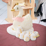 Maxbell Animal Plush Toy Swan Sculpture Cute for Easter Outdoor Indoor Decorative