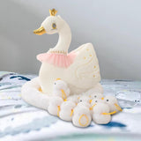 Maxbell Animal Plush Toy Swan Sculpture Cute for Easter Outdoor Indoor Decorative