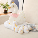 Maxbell Animal Plush Toy Swan Sculpture Cute for Easter Outdoor Indoor Decorative