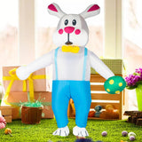 Maxbell Funny Easter Rabbit Inflatable Costume Adults for Carnival Party Holdiay