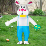 Maxbell Funny Easter Rabbit Inflatable Costume Adults for Carnival Party Holdiay